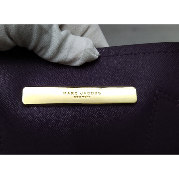 Marc Jacobs Women`s The Editor Griffin Rock Grey Zipper Satchel Shoulder Bag - Picture 9 of 16